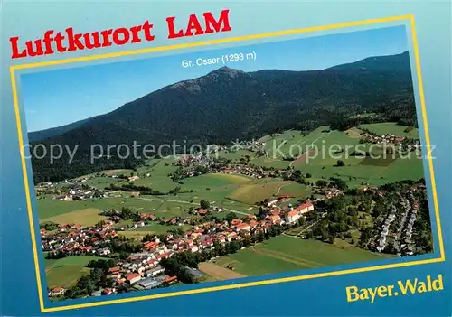 AK / Ansichtskarte Lam_Oberpfalz mit Grosser Osser Bayerischer Wald Lam_Oberpfalz