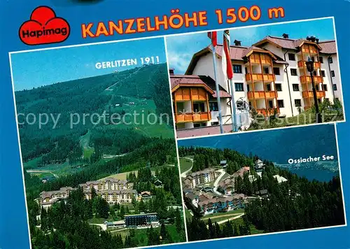 AK / Ansichtskarte Treffen_Ossiacher_See_Kaernten Hapimag Ferienanlage Kanzelhoehe Gerlitzen Panorama Treffen_Ossiacher