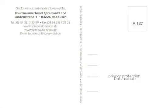 AK / Ansichtskarte Raddusch Haus des Tourismus Raddusch