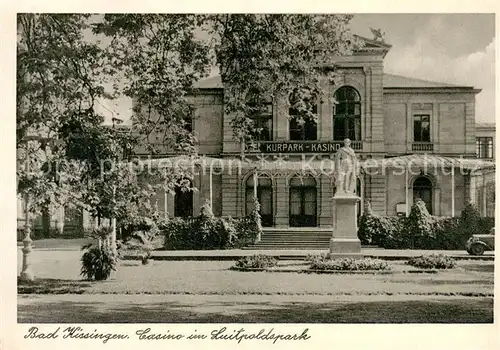 AK / Ansichtskarte Bad_Kissingen Casino im Luitpoldpark Bad_Kissingen