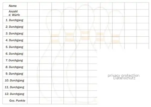 AK / Ansichtskarte Burg_Spreewald Kegelbahn Bordmanns Scheune Scoreboard Burg Spreewald
