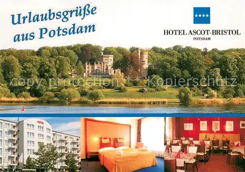 AK / Ansichtskarte Potsdam Hotel Ascot Bristol Gastraum Zimmer Potsdam