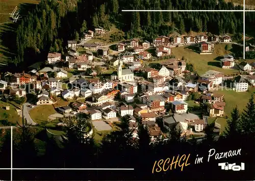 AK / Ansichtskarte Ischgl Fliegeraufnahme Ischgl