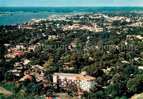 AK / Ansichtskarte Douala Vue aerienne Hotel des Cocotiers Douala
