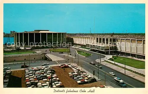 AK / Ansichtskarte Detroit_Michigan Cobo Hall convention exposition and recreation building 