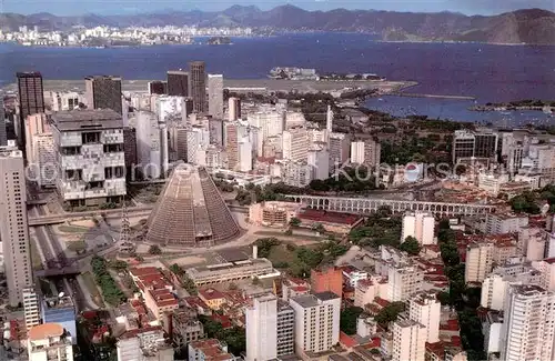 AK / Ansichtskarte Rio_de_Janeiro Centro da cidade vista aerea Rio_de_Janeiro