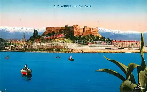 AK / Ansichtskarte Antibes_Alpes_Maritimes Le Fort Carre Photochromie Antibes_Alpes_Maritimes