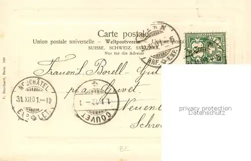 AK / Ansichtskarte Bern_BE Baerengraben Bern_BE