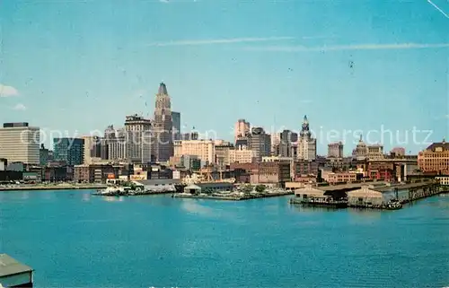 AK / Ansichtskarte Baltimore_Maryland Skyline and inner harbour 