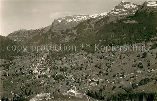 AK / Ansichtskarte Grindelwald Ausblick von der Pfingstegg Berner Alpen Grindelwald