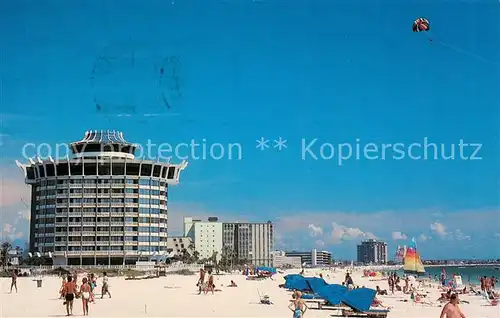 AK / Ansichtskarte St_Petersburg_Florida Hilton Hotel Beach 