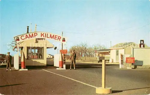 AK / Ansichtskarte New_Brunswick Main Gate Camp Kilmer 