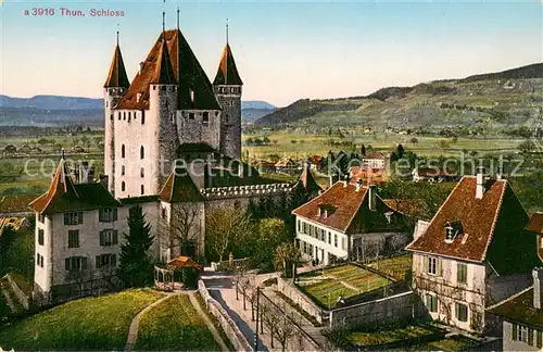 AK / Ansichtskarte Thun_BE Schloss Thun_BE