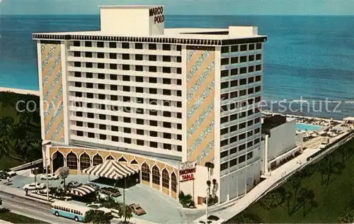 AK / Ansichtskarte Miami_Beach Marco Polo Resort Motel Atlantic Ocean 