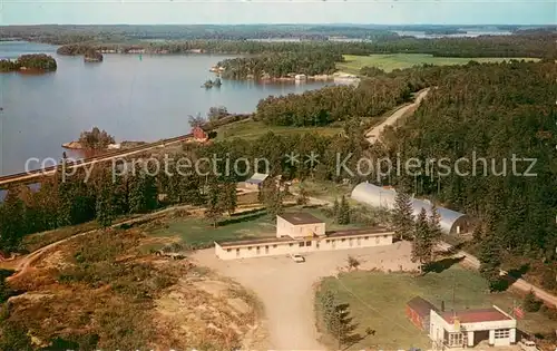 AK / Ansichtskarte Wabigoon Cedar Motel on Wabigoon Lake aerial view 