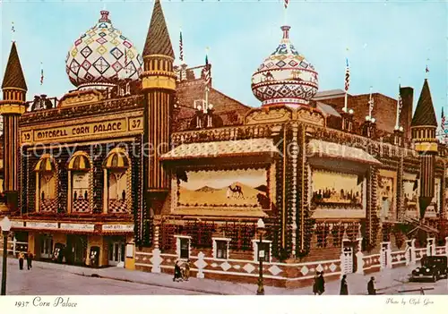 AK / Ansichtskarte Mitchell_South_Dakota Corn Palace 