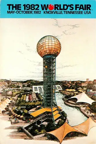AK / Ansichtskarte Knoxville_Tennessee The 1982 Worlds Fair Kuenstlerkarte 