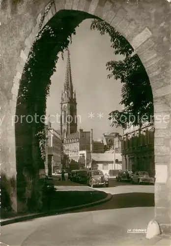AK / Ansichtskarte Mulhouse_Muehlhausen Vue sur l Eglise Saint Etienne Mulhouse Muehlhausen