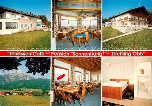 AK / Ansichtskarte Jechling Terrassen Cafe Pension Sonnenhang Alpenblick Jechling