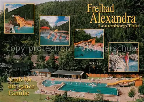 AK / Ansichtskarte Leutenberg_Thueringen Freibad Alexandra Leutenberg Thueringen