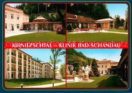 AK / Ansichtskarte Bad_Schandau Kirnitzschtal Klinik Kneippkurort Bad_Schandau