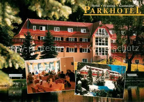 AK / Ansichtskarte Bad_Brambach Hotel Pension Gaststaette Parkhotel Bad_Brambach