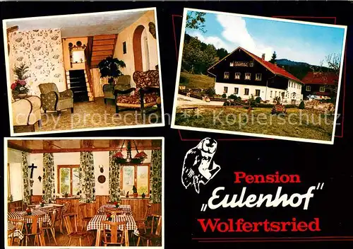 AK / Ansichtskarte Wolfertsried Pension Cafe Eulenhof Wolfertsried