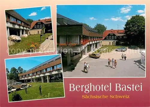 AK / Ansichtskarte Bastei_Saechsische Schweiz Berghotel Bastei_Saechsische Schweiz