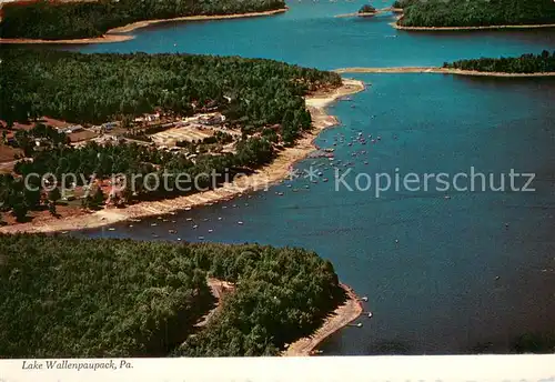AK / Ansichtskarte Pennsylvania_US State Lake Wallenpaupack in the Pocono Mountains aerial view Pennsylvania_US State