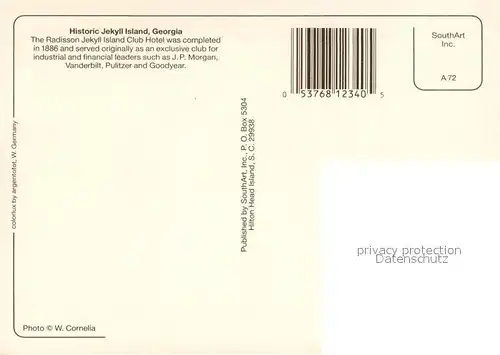 AK / Ansichtskarte Jekyll_Island Radisson Jekyll Island Club Hotel 