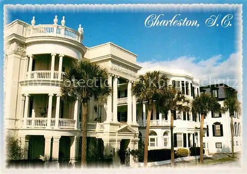 AK / Ansichtskarte Charleston_South_Carolina East Battery Architecture 