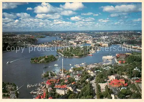 AK / Ansichtskarte Stockholm oestlicher Stadtteil Stockholm