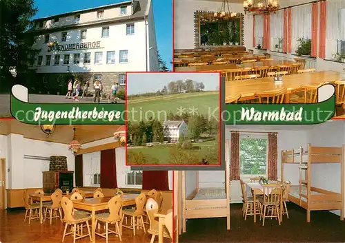 AK / Ansichtskarte Warmbad_Wolkenstein Jugendherberge Warmbad Teilansichten Warmbad_Wolkenstein