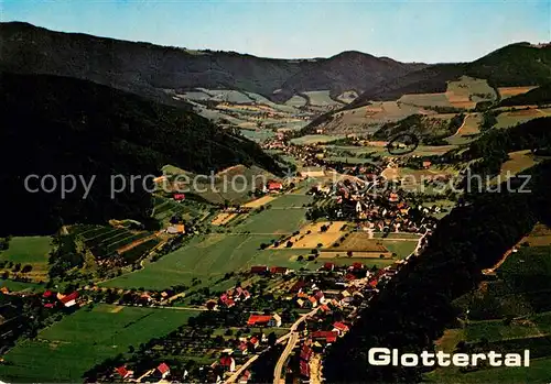 AK / Ansichtskarte Glottertal Fliegeraufnahme Glottertal