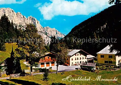 AK / Ansichtskarte Weissbach_Lofer Alpengasthof Hirschbuehel Aussenansicht Weissbach Lofer