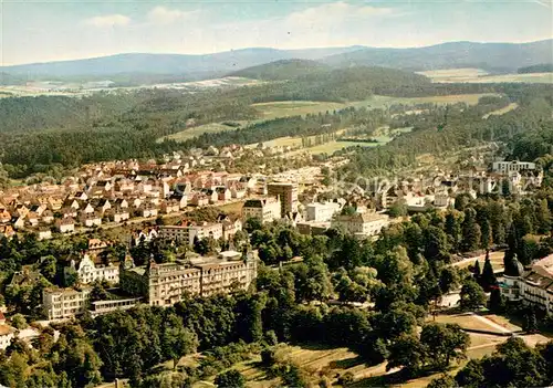 AK / Ansichtskarte Wildungen_Bad Fliegeraufnahme Teilansicht Wildungen_Bad