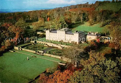 AK / Ansichtskarte Mellerstain_Gordon_Berwickshire Fliegeraufnahme 