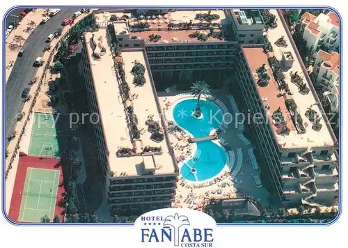 AK / Ansichtskarte Adeje_Tenerife Fliegeraufnahme Hotel Fanabe Costa Sur 