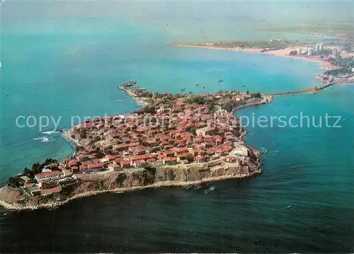 AK / Ansichtskarte Nessebre_Nessebar_Nessebyr Fliegeraufnahme  