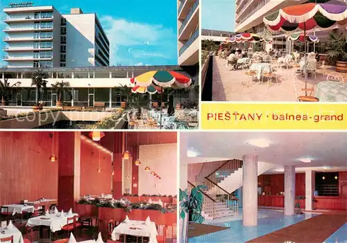 AK / Ansichtskarte Piestany Balnea grand Piestany