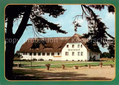 AK / Ansichtskarte Trassenheide_Usedom Waldhof Aussenansicht Trassenheide Usedom