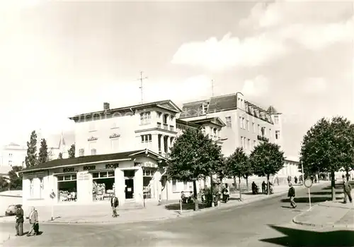 AK / Ansichtskarte Zinnowitz_Ostseebad Karl Marx Strasse Zinnowitz_Ostseebad