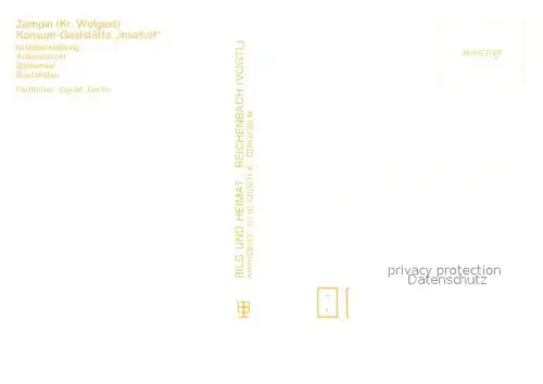 AK / Ansichtskarte Zempin Gaststaette Inselhof Innen  und Aussenansicht Zempin