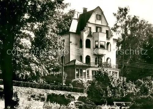 AK / Ansichtskarte Bad_Elster haus Idylle Aussenansicht Bad_Elster