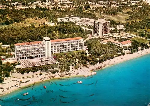 AK / Ansichtskarte Tucepi_Croatia Fliegeraufnahme Strand 