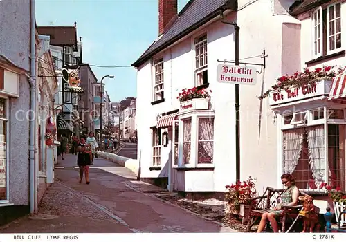 AK / Ansichtskarte Lyme_Regis Bell Cliff Restaurant Aussenansicht Lyme_Regis