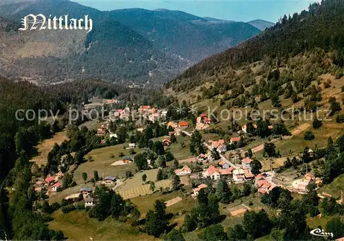 AK / Ansichtskarte Mittlach Fliegeraufnahme Mittlach