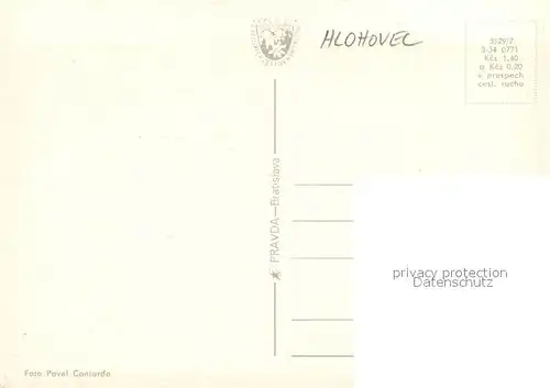 AK / Ansichtskarte Hlohovec_Slovakia Teilanansicht 