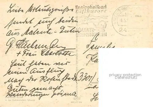 AK / Ansichtskarte Eutin Fliegeraufnahme Teilansicht Eutin