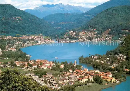 AK / Ansichtskarte Ponte_Tresa_Lago_di_Lugano Stretto di Lavena Ponte_Tresa